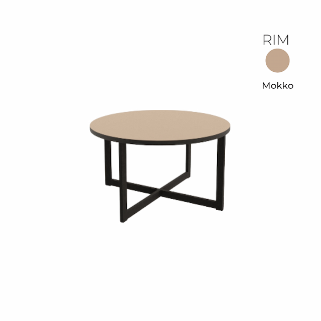 Стол журнальный круглый Алсав 21RIM.008 Mokko