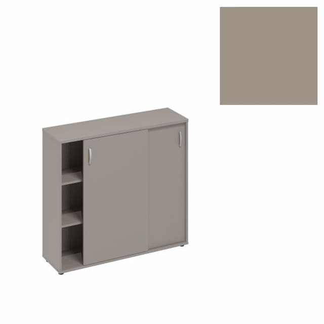 Шкаф-купе средний (для 2-х столов 60) Юнитекс А4 (124.4x36.4x112.8) А4 320 МП мокко премиум