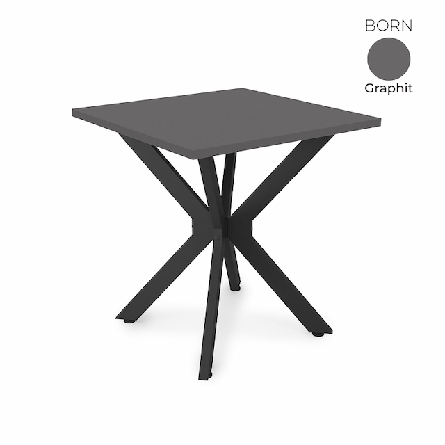 Стол обеденный квадратный Алсав 21BORN-K.700 Grafit