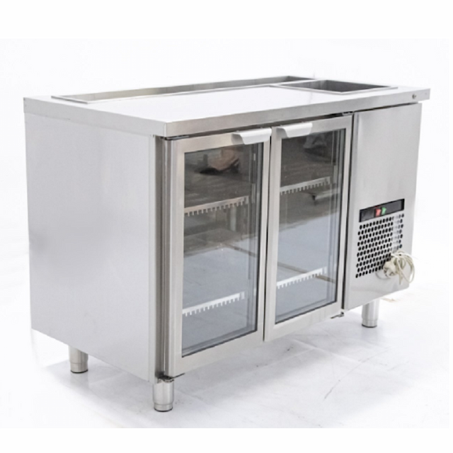 Стол холодильный Skycold B2S-G4-G4-C c ванной для льда/напитков (Восстановленное 1 шт) УТ-00095723