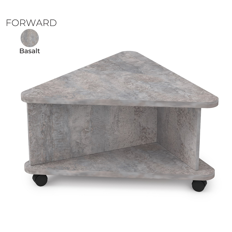 Стол журнальный треугольный Алсав 21FORWARD.001 Basalt