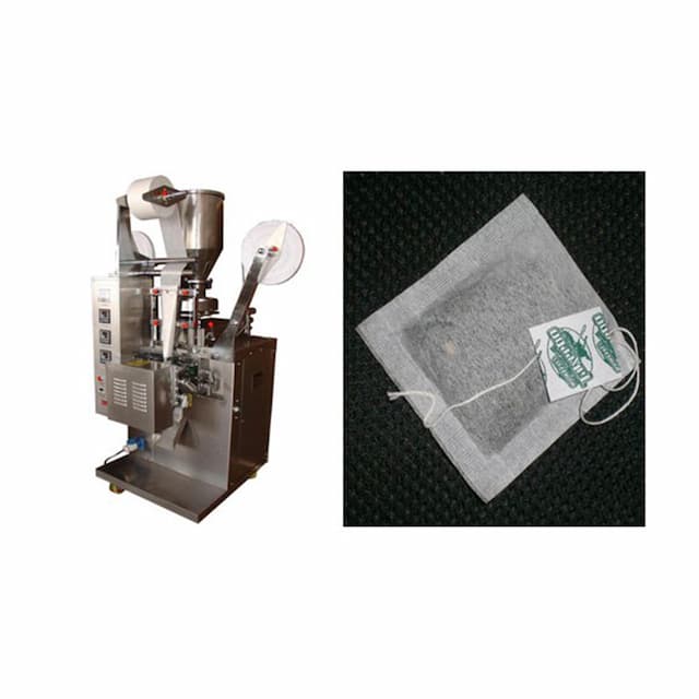 Машина для фасовки и упаковки чая в фильтр пакеты AR DXDC-125A (пакетик+нитка+ярлычок)